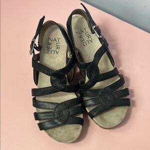 Naturalizer Women's Black Sandals